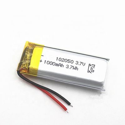 3,7 Lithium-Batterie 1.0Ah kc genehmigte der Volt-Lithium-Polymer-Batterie-3,7 V