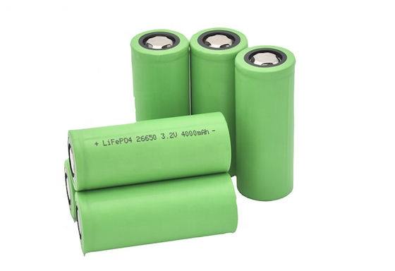 Wieder aufladbare Zellhohe Kapazität MSDS 3.2v 4000mah IFR 26650 Batterie-LiFePO4