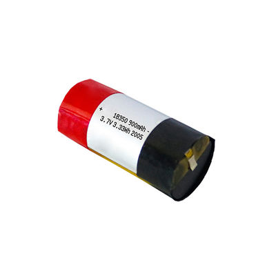Zylinderförmiges Lithium Ion Cell MSDS 900mAh 3,7 V 18350 Batterie-10c