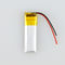 Wieder aufladbare Lipo Batterie IEC62133 3.7V 80mAh 401030
