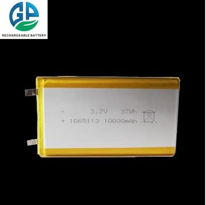 1065113 3,7V 10000mAh Li-Polymer-Batterie wiederaufladbar 3,7v KC genehmigt