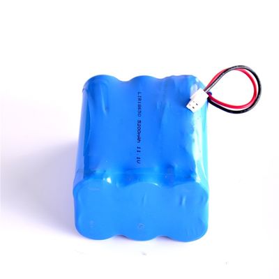 18650 Lithium-Ion Battery Packs 3C 3S2P 11.1V 5200mAh hohe Entladungs-Rate