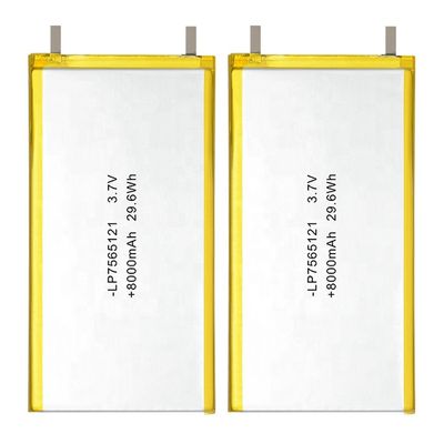 kaufen Ion Rechargeable Lipo Lithium Polymer-Batterie-Zelle 3.7V 8000mAh online manufacture