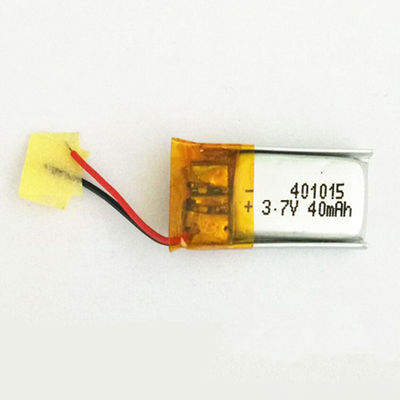 kaufen kleine Batterie 401015 25mAh Lipo des Batterielipolymers 3,7 V Batterie online manufacture
