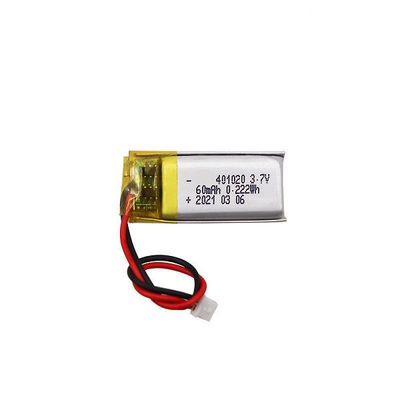 kaufen KC-zertifizierte 3,7V 60mAh Lithium-Polymer-Batterie für Ohrhörer und Unterhaltungselektronik Online-Herstellung