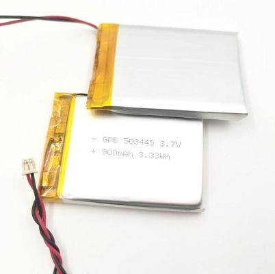 kaufen KC IEC62133 zugelassenes Li-Ionen-Polymer-Akkupaket mit 1100 mAh Kapazität und 500 Zyklusdauer Online-Herstellung
