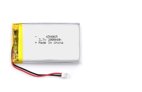 kaufen Hoher Entladung Lipo-Batterie-Satz, 654065 Lithium-Polymer-Batterie 3.7v 2000mAh 7.4Wh online manufacture