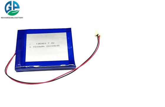 kaufen 105060 Lithium-Ion Polymer Battery With PCM 7.4V 1500mAh wieder aufladbares online manufacture