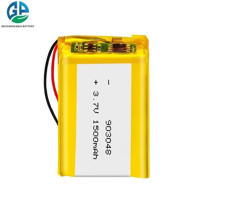 kaufen RoHS KC Lipo Batteriepack 3.7V 1000mAh mit 500-facher Lebensdauer für eine zuverlässige Stromversorgung Online-Herstellung