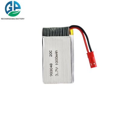 kaufen IEC62133 Lithium-Polymer-Batterienpaket 3,7v 20C Entlademenge 903048 1000mah Rc Hubschrauberbatterie online manufacture