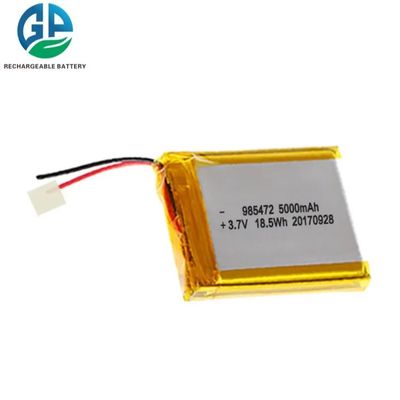 kaufen 3.7v Li-Polymer-Batterie 985472 5000mAh 3.7V 18.5WH Wiederaufladbare Löwen-Polymer-Batterie online manufacture