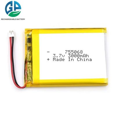 kaufen Li Polymer KC Wiederaufladbare Lithium-Ionen-Batterien 755068 3000 Mah online manufacture