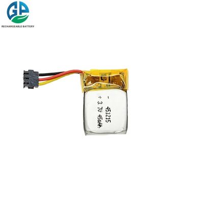 kaufen Wiederaufladbare Lithium-Ionen-Batteriepackung 3.7v 45mah 451215 Lithium-Polymer-Batterie mit PCM online manufacture