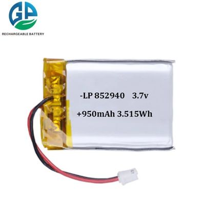 kaufen 852940 Lithium-Polymer-Akku-Pack 950mah 3.7v online manufacture