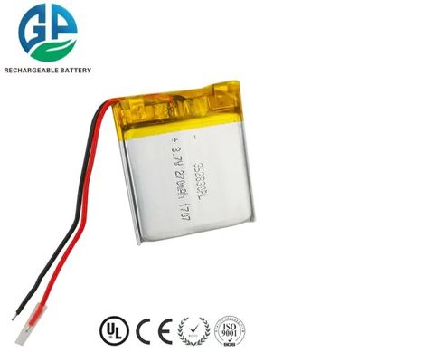 kaufen Quadratisch flache Lithium-Polymer-Diebenzyklus-Batterie 3.7v 382830 online manufacture