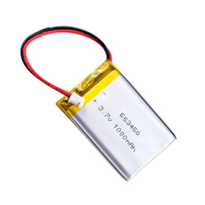 buy 3,7V 1000mAh 653450 Lithium-Polymer-Akku Wiederaufladbarer LiPo-Akku für digitale USV Online-Herstellung