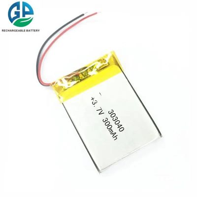 kaufen 99% Effizienz 3.7V 300mAh 500-fache Lebensdauer Lipo-Batterien Lithium-Polymer-Batterie Online-Herstellung