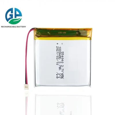 kaufen KC CB IEC62133 zugelassen 554040 3,7 V 1000mah Batterie Instrument Wiederaufladbare Batterie online manufacture