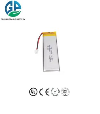 kaufen Hochkapazität 3.7v 450mah Lithium Polymer Batterie Paket wiederaufladbar für Smart Watch online manufacture