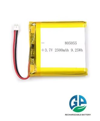 kaufen KC Wiederaufladbare 3.7v Lithium Polymer Batterie Li-Ionen Lipo Batterie 2500mah 805055 online manufacture