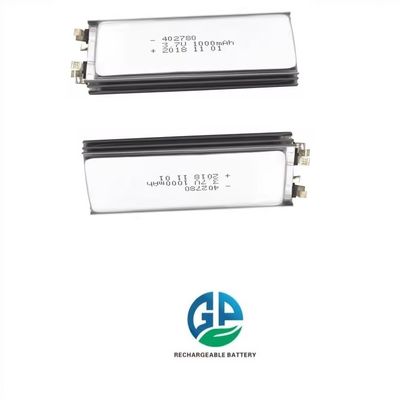 kaufen KC-Zertifizierung 3.7v 1000mAh 402780 Kleine Lithium-Polymer-Batterie Hochwertige Lithium-Polymer-Wiederaufladbare Batterie online manufacture