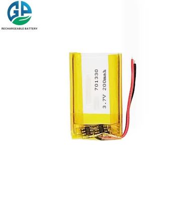 kaufen Kleine 3,7 Volt 701330 200mah Li-Polymer-Batterie für elektronische Spielzeug-Handheld-Desinfektionsprodukt-Batterie online manufacture