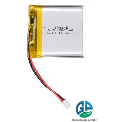 kaufen KC genehmigt 104245 wiederaufladbare 3,7V 2000mah Lithium Polymer Lipo Batterie hochwertige Polymer Batterie Pack online manufacture