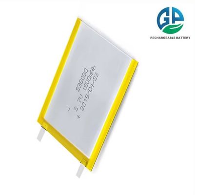kaufen Gpe Wiederaufladbare Batterie Pack Lipo Batterie Polymer Batterie Wiederaufladbare 1200mah 3.7v 236080 Mit PCB und Steckverbinder online manufacture