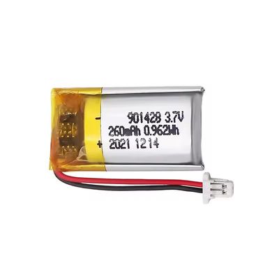 kaufen 901428 260mAh 3,7V 500 Zyklen Lithium-Polymer-Batterien-Pack online manufacture