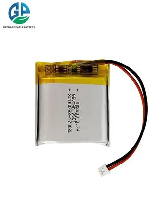 kaufen KC IEC62133 Zulassung hoher Kapazität 3.7V 650mAh Lithium-Ionen-Polymer-Batterie 902830 für Funksteuerungs-Spielzeug online manufacture