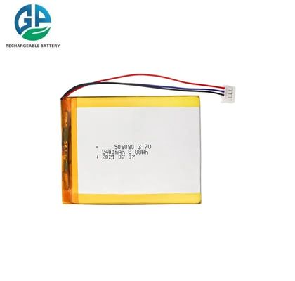 kaufen Lithium-Polymer-Batteriepack 8.8wh 506080 3.7V 2400mAh Schönheitsgerät Mobile Power Golfkarren BOOTS online manufacture