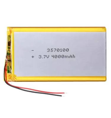 kaufen 4000mah Lithium-Polymer-Batterie 3.7 V Hochleistung 3.7v 4000mah 3570100 Wiederaufladbare Li-Polymer-Li-Po-Lithium-Polymer-Batterie online manufacture