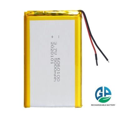 kaufen Hohe Kapazität 5000mah 3,7 V Lithium-Ionen-Polymer-Batterie Lithium-Polymer-Batteriepacks 3,7 V 5000mah 6060100 Lithium-Ionen-Polymer-Batterie 5000mAh online manufacture
