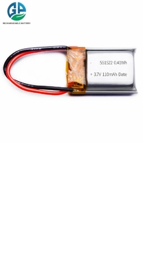 kaufen Lithium Metal Polymer Batteries 3.7v 110mah KC High Quality Hot Selling Low Price Rechargeable 551522 3.7V 110mah online manufacture