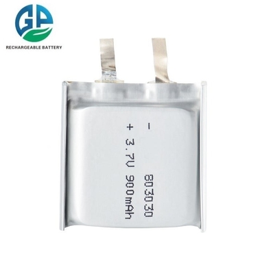 kaufen KC CB IEC62133 Rechargeable Battery Pack 900mAh 3.7 v Polymer Lithium Battery 803030 3.7v Lipo Batterie 900mah Lithium Polymer Battery online manufacture