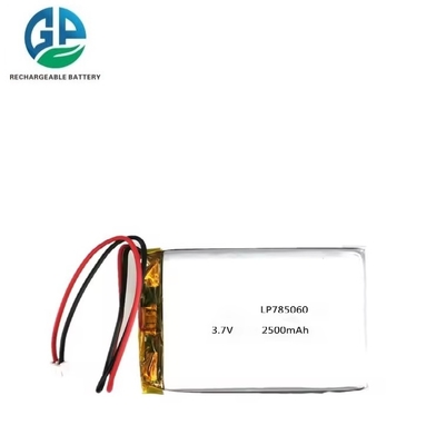 kaufen KC Wiederaufladbare 3.7v Lithium-Polymer-Batterie Li-Ionen-Lipo-Batterie 2500mah Lipo-Batterie 3.7v 2500mah 785060 3.7v 2600mah 3000mah Lithium-Polymer-Wiederaufladbare Batterie online manufacture