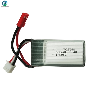 kaufen KC genehmigt Lipo Batterie 702540 7,4 V 25C wiederaufladbar 500mah Lipo Batterie Pack Lithium Polymer 7,4 V wiederaufladbare LP702540 Batterie online manufacture