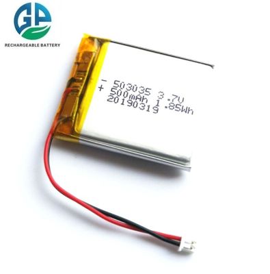 kaufen KC-zertifizierter 503035 Lipo-Akku 3,7 V 500 mAh Lithium-Polymer-Akku für Schönheitsgeräte online manufacture