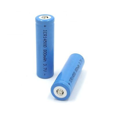 kaufen 750 mAh 3,7 V 14500 Lithium-Ionen-Akku mit 500 Zyklen Lebensdauer für Solar-Rasenlicht Online-Herstellung