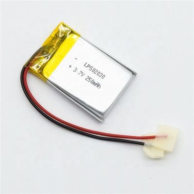 kaufen 502030 3,7 V 250mah Li Polymer Battery With PCM und Kabel online manufacture