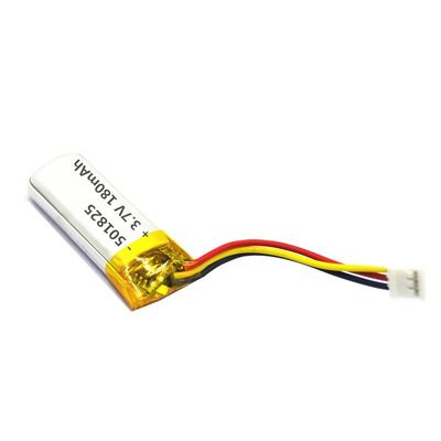 kaufen RoHS-zertifizierte 3,7V 180mAh Lithium-Polymer-Batterie mit 500 Zyklen für Bluetooth-Lautsprecher Online-Herstellung
