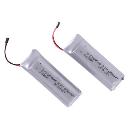 buy Lithium-Polymer-Akkupack 600mAh 3,7V mit 500 Zyklenlebensdauer für Unterhaltungselektronik Online-Herstellung