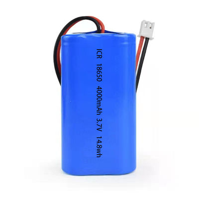 Wiederaufladbarer Lithium-Akku mit 4000 mAh, 18650 2P 3,7 V Li-Ionen-Akku