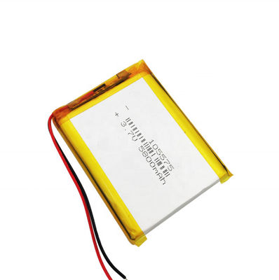 Hohe Kapazität 3.7V 5800mAh Li Polymer Battery 105575 für die 2 Draht-medizinische Ausrüstung