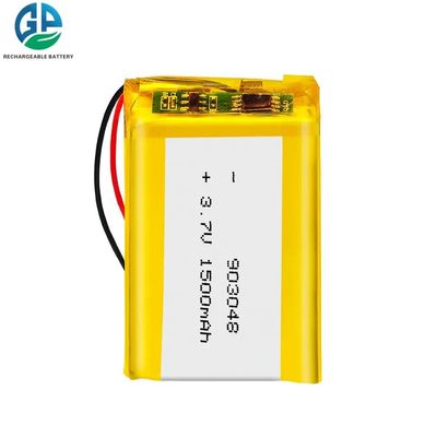 903048 Lithium-Polymer-Batterie-Satz 3.7v 1500mah genehmigte wieder aufladbares CER kc