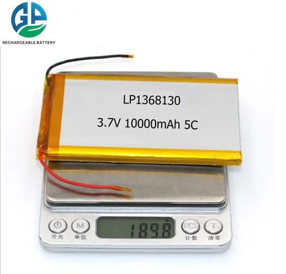 1368130 Lithium-Polymer-Batterie-Zelle 3.7v 10Ah 10000mah wieder aufladbar