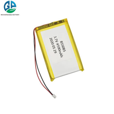3,7 V 4100 mAh Lithium-Polymer-Akku mit 500-facher Lebensdauer, wiederaufladbarer Li-Polymer-Akku