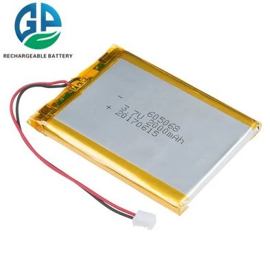 KC UL zugelassen Li-Polymer-Batterie 3,7 v 2000mah 605068 Löwen-Polymer-Batterie-Pack