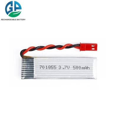 3.7V 500mAh KC CE zertifizierte Lithium-Polymer-Batterie wiederaufladbare Li-Po-Batterie