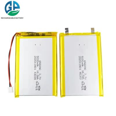 Hochkapazität 5000mAh 3,7V Lithium-Polymer-Batterie mit 500-facher Lebensdauer für digitale Produkte